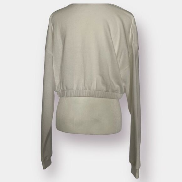 Coca Cola Slouchy Sweatshirt Cropped  Midriff Size Medium - Picture 2 of 5